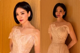 Song Hye Kyo đẹp "không góc dìm" dù ảnh hậu trường mờ nhoè