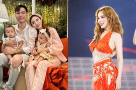 Hạnh Sino "gái hai con" gây choáng với vóc dáng như gái 18