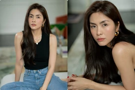 'Ngọc nữ màn ảnh' Tăng Thanh Hà khoe nhan sắc không đối thủ tuổi 39