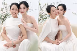 Dâu hào môn Hương Liên khoe sắc cùng mẹ, visual 'di truyền' gây sốt