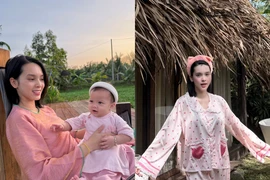 Quỳnh Lương sống an yên sau khi làm dâu miền Tây