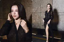 Huyền Baby tuổi 36 đẹp 'lấn át' dàn khách mời, nhan sắc U40 gây choáng