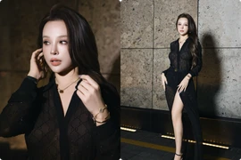 Huyền Baby tuổi 36 đẹp 'lấn át' dàn khách mời, nhan sắc U40 gây choáng