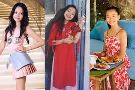 Ba tiểu công chúa lai Tây của showbiz Việt, thần thái 'hoa hậu tương lai'