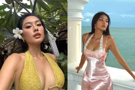 Á hậu Thảo Nhi Lê nóng bỏng trước khi công khai bạn trai ngoại quốc