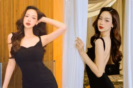 Tấm lưng ong của Bảo Ngọc chiếm trọn spotlight tiệc cưới Quỳnh Châu