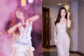 Hot face sao Việt: Chi Pu mặc váy siêu ngắn trên sân khấu