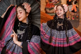 Jennifer Phạm hoá cô gái vùng cao, khoe sắc giữa núi rừng Sa Pa