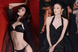 Siêu mẫu Victoria's Secret body 'bốc lửa', gây sốt khi công khai có con