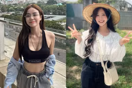 Vợ Đạt G và vợ Đình Tú gây chú ý vì gu thời trang đối lập