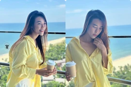 MC Hoàng Oanh thăng hạng nhan sắc, gợi cảm hơn khi có bạn trai mới 