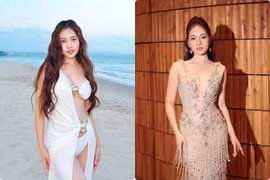 Sau 5 năm sinh con, vợ Dương Khắc Linh khoe vóc dáng thon gọn, gợi cảm