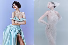 Hoa hậu Bảo Ngọc tung bộ ảnh sinh nhật, khoe chân dài 1m23