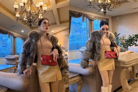 Lệ Quyên U50 gây sốt với outfit bó sát khoe đường cong