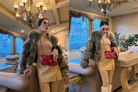 Lệ Quyên U50 gây sốt với outfit bó sát khoe đường cong