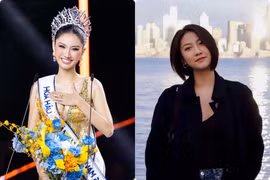 Nhan sắc đời thường gợi cảm của Hoa hậu Hoàn vũ Phương Linh