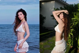 Vợ trẻ của Hồ Quang Hiếu khoe vóc dáng nóng bỏng sau sinh