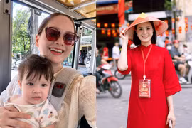 Hot face sao Việt: Lan Phương đưa con gái thăm thú Hội An sau khi bán nhà
