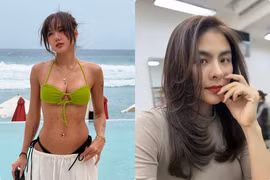 Hot face sao Việt: Phương Ly diện đồ bơi hai mảnh khoe da nâu nóng bỏng