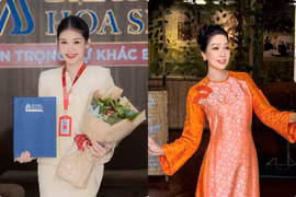 Hot face sao Việt: NSND Trịnh Kim Chi làm người mẫu bộ sưu tập áo dài