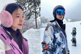 Midu cùng chồng thiếu gia du lịch Nhật Bản hâm nóng tình cảm