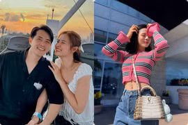 Hot face sao Việt: Lệ Quyên khoe túi hiệu dưới nắng chiều