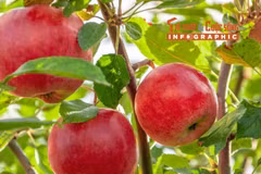 [INFOGRAPHIC] Loại táo đắt nhất hành tinh, nửa triệu đồng/quả