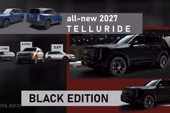 Kia Telluride 2027 chưa mở bán, bản Black Edition đã lộ diện cực ngầu