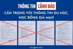 Trường đại học cảnh báo những thông tin giả mạo nhằm lừa đảo mùa tuyển sinh