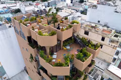 Báo Mỹ tấm tắc khen tòa nhà như "rừng nhiệt đới" giữa lòng Sài Gòn