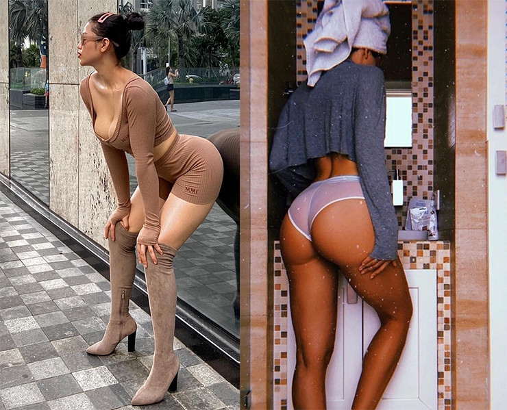 Hot girl 9x đang sinh sống và làm việc tại TP.HCM sở hữu số đo nhiều người mê, đặc biệt là vòng ba 98cm cùng chiều cao 1m67 nổi bật.