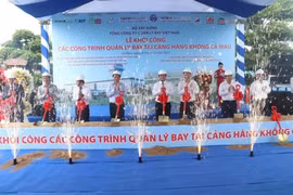Khởi công cụm công trình quản lý bay gần 260 tỷ tại sân bay Cà Mau