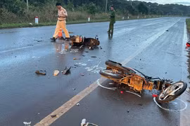 Cú va chạm rạng sáng ở Gia Lai làm 4 thanh thiếu niên thương vong