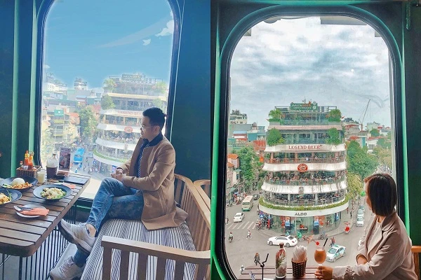 “Khung cửa sổ thần thánh”, điểm sống ảo mới cho giới trẻ Hà Thành