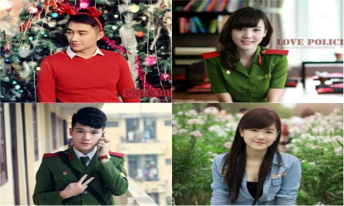 Trai xinh gái đẹp trường cảnh sát hot nhất năm 2014