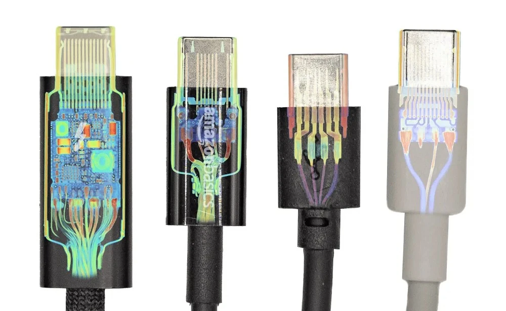 Soi X-quang cáp USB-C giá rẻ và cáp 129 USD của Apple