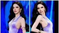 Hà Tâm Như khoe vẻ gợi cảm ở bán kết Miss International Queen 2025