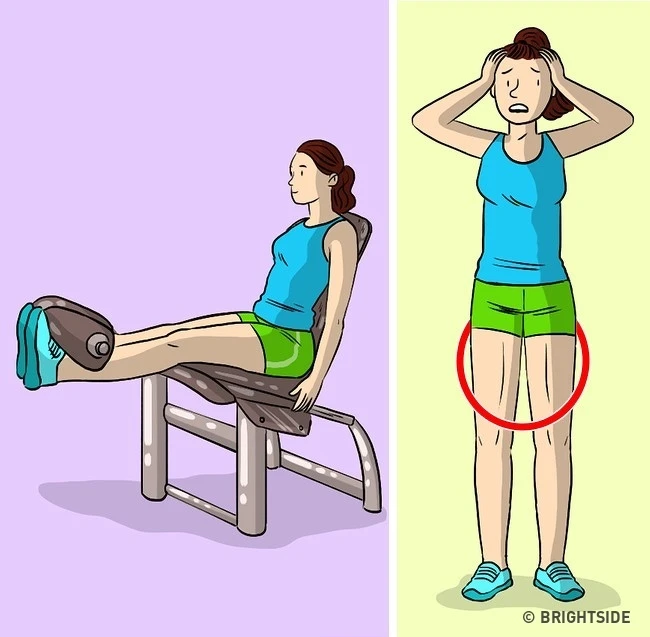 8 bài tập dù tốt đến đâu phái đẹp tuyệt đối không nên thử