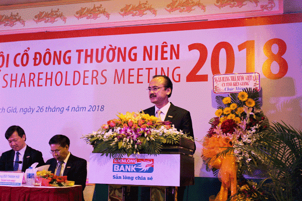 "Bầu" Thắng chia sẻ trước khi rời vị trí lãnh đạo Kienlongbank.