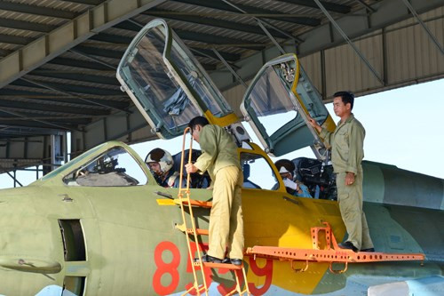 Su-22UM3K là biến thể huấn luyện chiến đấu 2 chỗ ngồi của dòng Su-22.