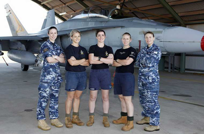 Các nữ binh sĩ Không quân Australia luôn hoàn thành tốt mọi nhiệm vụ, thậm chí còn làm tốt hơn cả nam giới.