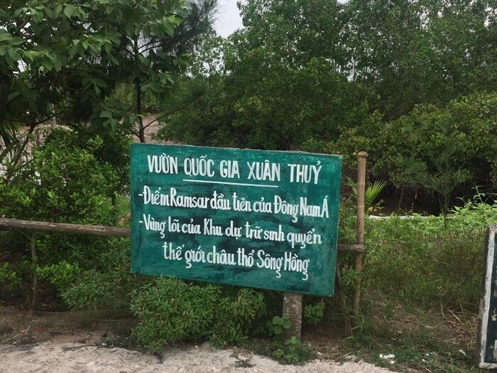 Vườn quốc gia Xuân Thủy cũng là nơi ghi nhận khoảng hơn 500 loài động vật và 30 loài bò sát và lưỡng cư.