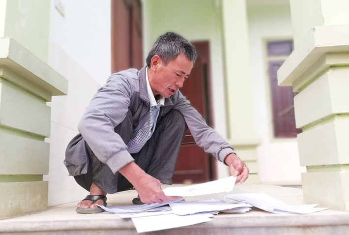 Thời gian qua, ông Đại đã làm đơn tố cáo và kêu cứu nhiều cơ quan chức năng.