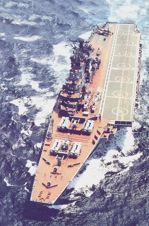 Tàu sân bay lớp Kiev là một trong ba kiểu hàng không mẫu hạm được thiết kế dưới thời Liên Xô. Dù được giới quân sự phương Tây xếp vào tàu sân bay (aircraft carriers) nhưng người Nga thường gọi nó là tuần dương hạm hạng nặng chở máy bay bởi con tàu pha lẫn đặc tính giữ tuần dương hạm và tàu sân bay.