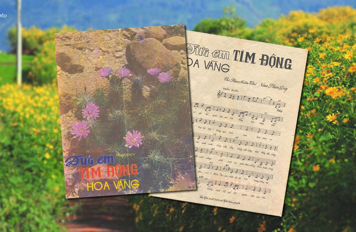 Hiện tượng Phạm Thiên Thư xuất hiện vào đầu những năm 1970 gây xôn xao văn đàn. Những bài thơ của ông được nhạc sỹ Phạm Duy phổ nhạc rất được ái mộ như Ngày xưa Hoàng Thị, Em lễ chùa này, đặc biệt là Đưa em tìm động hoa vàng được phổ từ bài thơ Động hoa vàng.