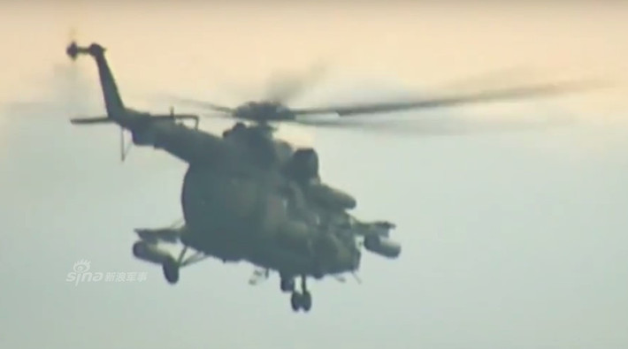 Các trực thăng tấn công Mi-8AMTSh được cho là cũng tham chiến ở mặt trận Aleppo.