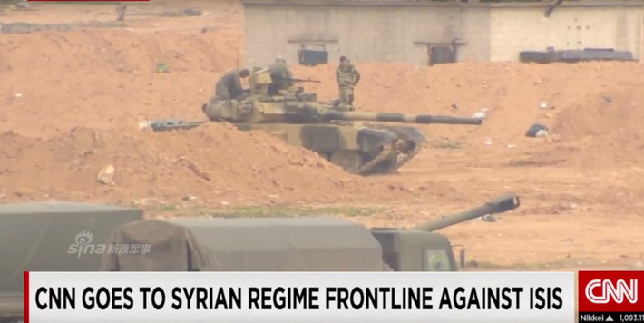 Quanh Aleppo, Nga-Quân đội Syria cũng triển khai số lượng nhỏ các xe tăng T-90A Vladimir. Kể từ khi tham gia cuộc chiến chống quân khủng bố tại Syria tới giờ, T-90A Vladimir chưa chịu bất kì tổn hại nào trước vũ khí chống tăng của đối phương.