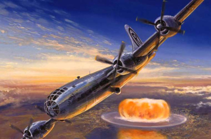 Cách đây 70 năm trước, ngày 6-9/8/1945, hai máy bay B-29 của Không lực Mỹ đã ném bom nguyên tử xuống hai thành phố Hiroshima và Nagasaki của Nhật Bản khiến hàng trăm nghìn người thiệt mạng ngay lập tức, để lại vô số di chứng do phóng xạ tới tận ngày hôm nay. Thực tế, không phải là Nhật Bản không phát hiện được các máy bay B-29 khi tiến vào không phận hai thành phố trên, mà họ đã phát hiện từ khi chúng còn cách rất xa. Tuy nhiên, thay vì đánh chặn hay bắn hạ chúng, lực lượng phòng không – không quân Đế quốc Nhật Bản khi đó đã không coi đó là mối đe dọa lớn.