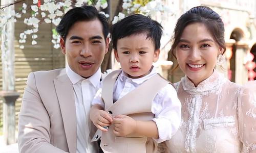 Căn hộ mới được Thanh Bình dành rất nhiều tâm huyết để tặng vợ Ngọc Lan và con trai.