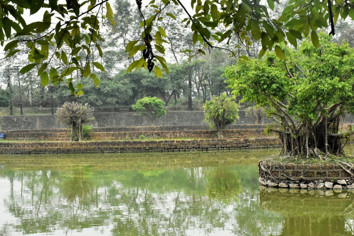Khi xây thành, người Việt cổ biết lợi dụng tối đa các địa hình tự nhiên. Họ tận dụng chiều cao của các đồi, gò, đắp thêm đất cho cao hơn để xây nên hai bức tường thành phía ngoài. Vì thế hai bức tường thành này nét uốn lượn theo địa hình chứ không băng theo đường thẳng như bức tường thành trung tâm.